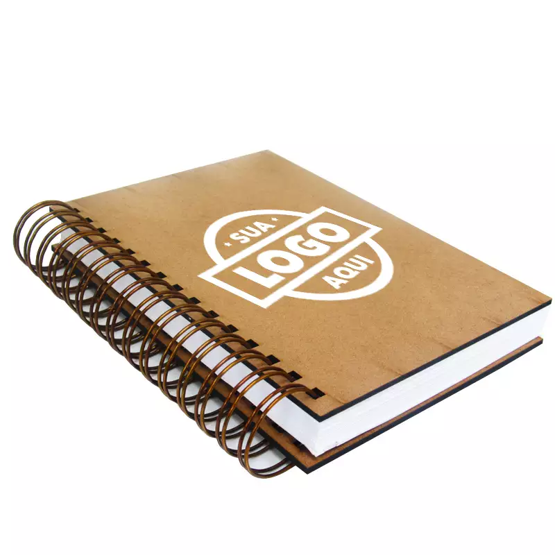 Agenda com capa em MDF